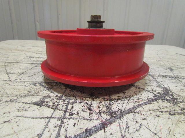 10"X2-1/2" Ductile Steel Double Flange Track Wheel Caster Tapered Bearings