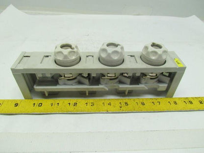 Rittal SV3520/21 3 Pole Fused Clamp W/Cover & Diazed Fuse Holders
