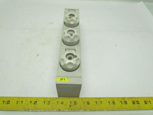 Rittal SV3520/21 3 Pole Fused Clamp W/Cover & Diazed Fuse Holders