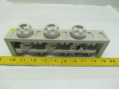 Rittal SV3520/21 3 Pole Fused Clamp W/Cover & Diazed Fuse Holders