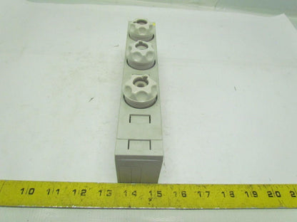 Rittal SV3520/21 3 Pole Fused Clamp W/Cover & Diazed Fuse Holders