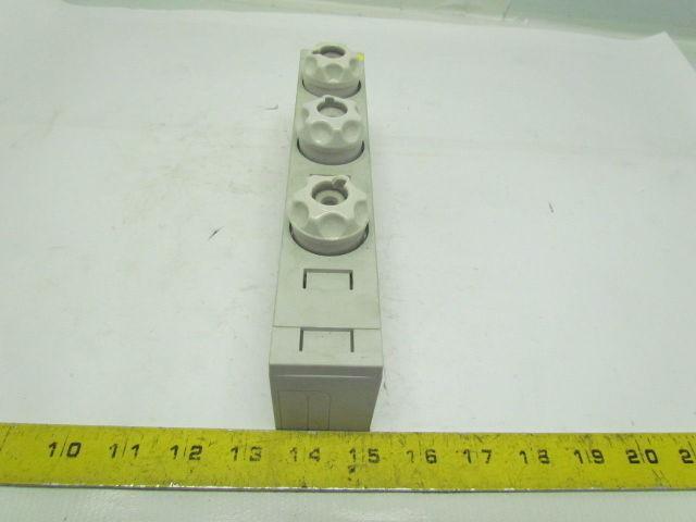 Rittal SV3520/21 3 Pole Fused Clamp W/Cover & Diazed Fuse Holders