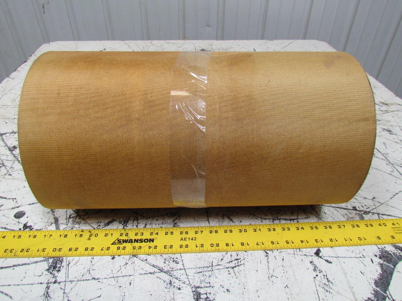 2-Sided Nylon/Fabric Top Rubber Core Conveyor Belt 18.87" Wide 71' Long