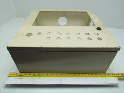 20x20x7" Steel Electrical Enclosure Box Cabinet w/Backplate Panelview Pushbutton
