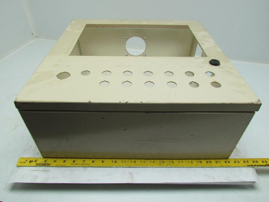 20x20x7" Steel Electrical Enclosure Box Cabinet w/Backplate Panelview Pushbutton