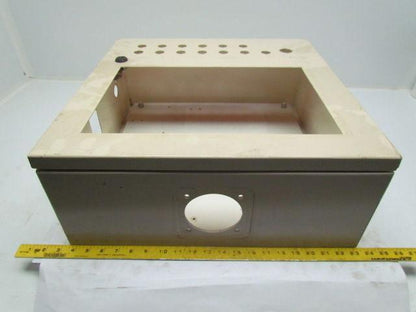 20x20x7" Steel Electrical Enclosure Box Cabinet w/Backplate Panelview Pushbutton