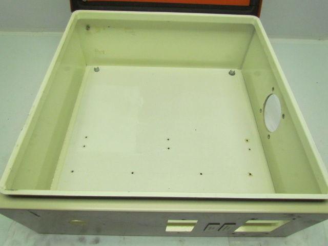 20x20x7" Steel Electrical Enclosure Box Cabinet w/Backplate Panelview Pushbutton