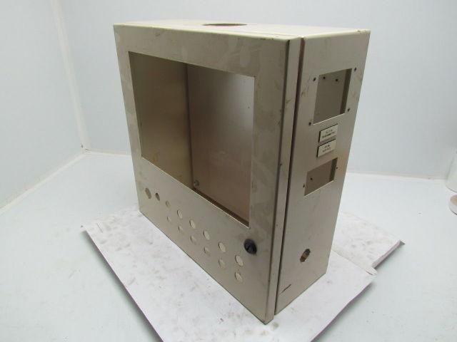 20x20x7" Steel Electrical Enclosure Box Cabinet w/Backplate Panelview Pushbutton