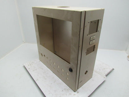 20x20x7" Steel Electrical Enclosure Box Cabinet w/Backplate Panelview Pushbutton