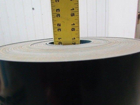 3-Ply Blue-Green PVC Rubber Smooth Top 2-Sided Conveyor Belt 30.75" Wide 47'Long