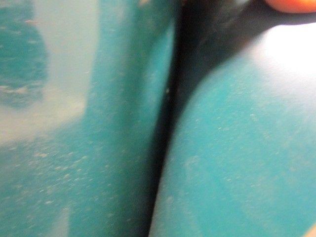 3-Ply Blue-Green PVC Rubber Smooth Top 2-Sided Conveyor Belt 30.75" Wide 47'Long