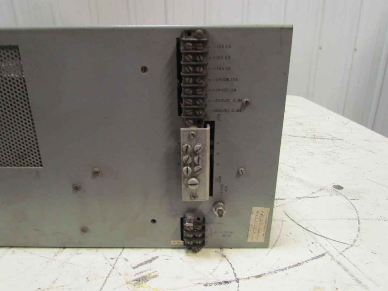 North Electric PEC 3334 CNC Cincinnati Power Supply In 100-130V Multi Output DC