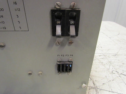 North Electric PEC 3334 CNC Cincinnati Power Supply In 100-130V Multi Output DC