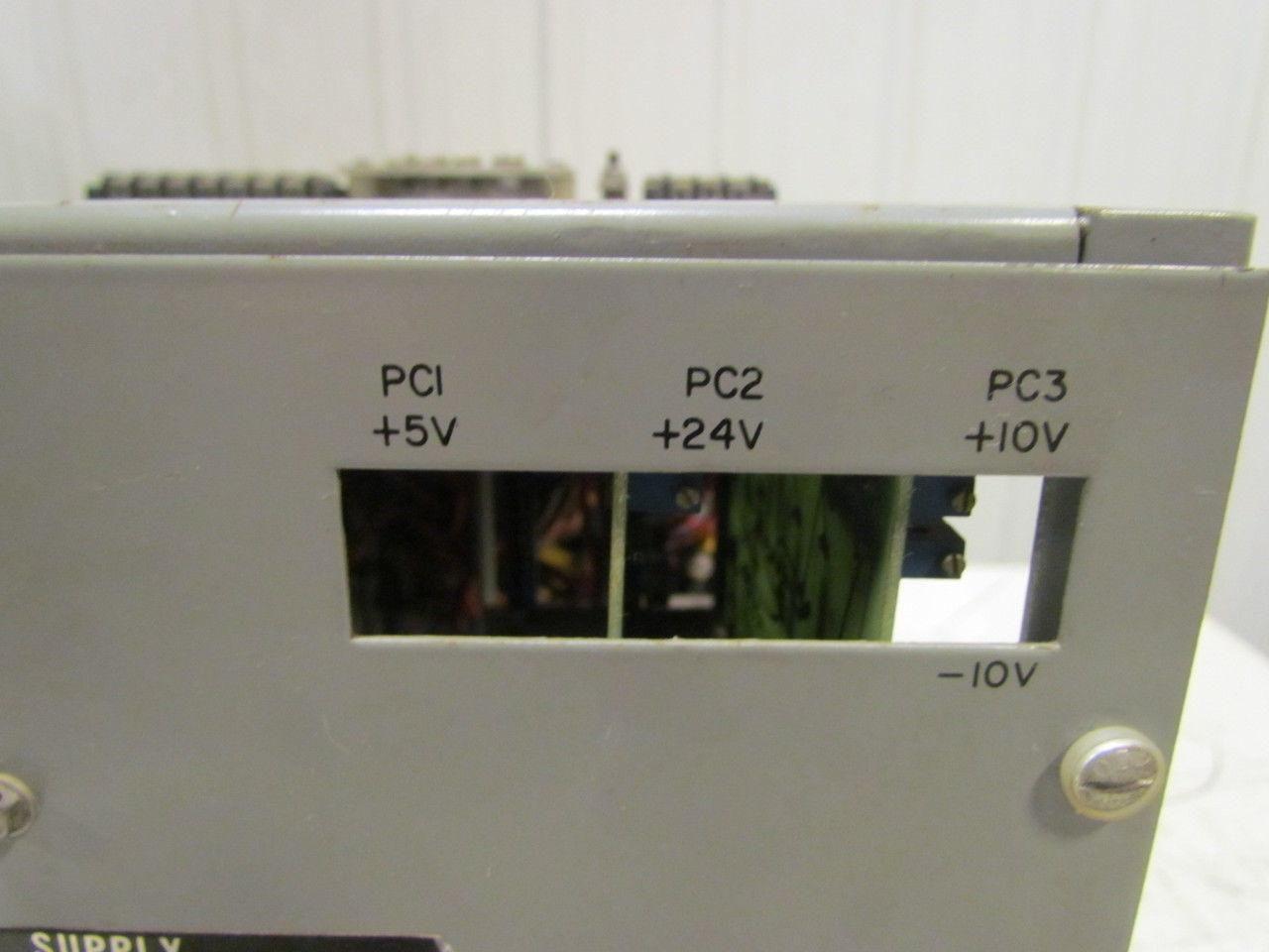 North Electric PEC 3334 CNC Cincinnati Power Supply In 100-130V Multi Output DC