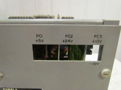 North Electric PEC 3334 CNC Cincinnati Power Supply In 100-130V Multi Output DC