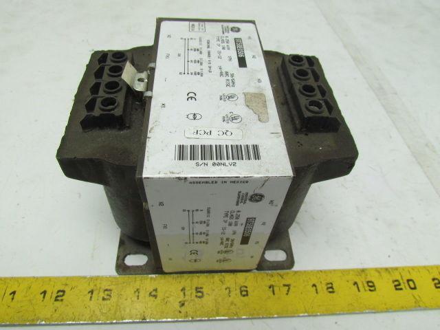 General Electric 9T58E0506 Transformer 0.25 KVA 200/400/480V Pri 120V Sec 1PH
