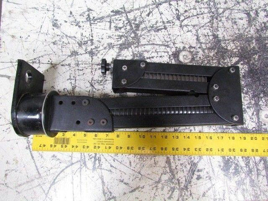 Control Box Arm 14-3/4" Horizontal Travel 360° Swivel Base Bolt Through Mount