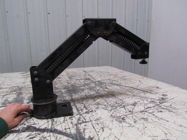 Control Box Arm 14-3/4" Horizontal Travel 360° Swivel Base Bolt Through Mount