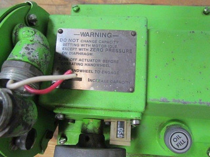 Pulsa 7660 Diaphragm Metering Pump 2-1/2" 460V 3Ph 2HP W/Stroke Cycle Control