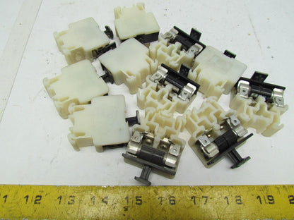 Allen Bradley 1492 Style CE Fused Terminal Block 600V Max 10amp Lot of 11