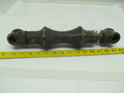 Vintage Iron Pipe Roller Hanger Steampunk