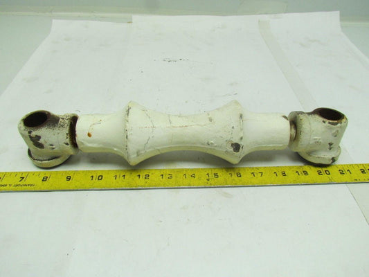 Vintage Iron Pipe Roller Hanger Steampunk
