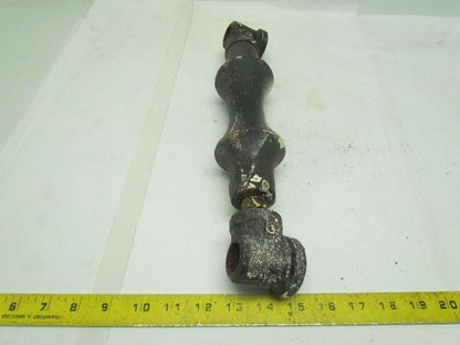 Vintage Iron Pipe Roller Hanger Steampunk