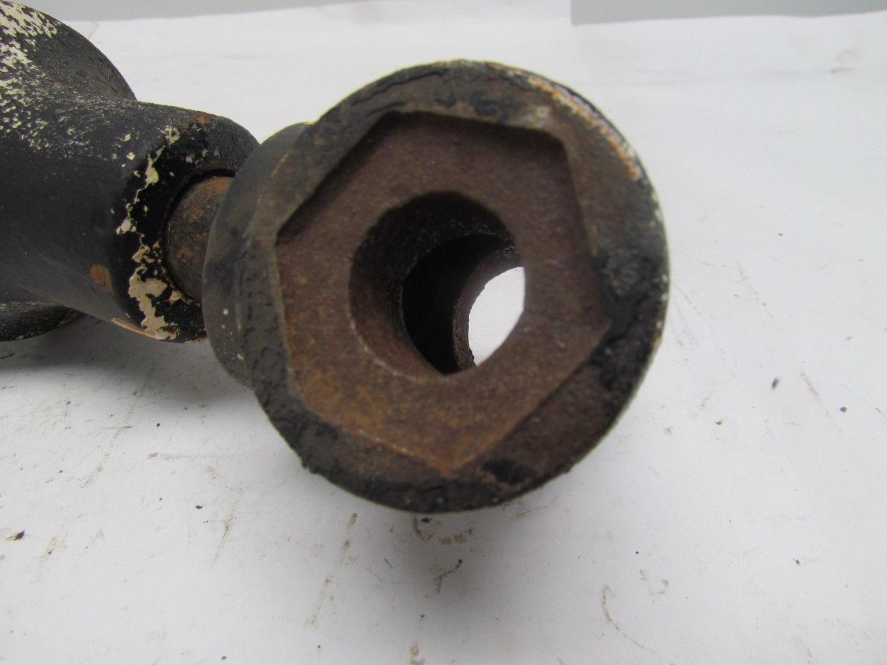 Vintage Iron Pipe Roller Hanger Steampunk