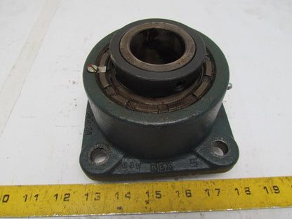 Rexnord ZF5108S 1-1/2" Bore 4-Bolt Square Spherical Roller Bearing Unit