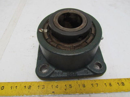 Rexnord ZF5108S 1-1/2" Bore 4-Bolt Square Spherical Roller Bearing Unit