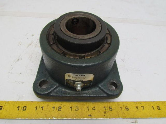 Rexnord ZF5108S 1-1/2" Bore 4-Bolt Square Spherical Roller Bearing Unit