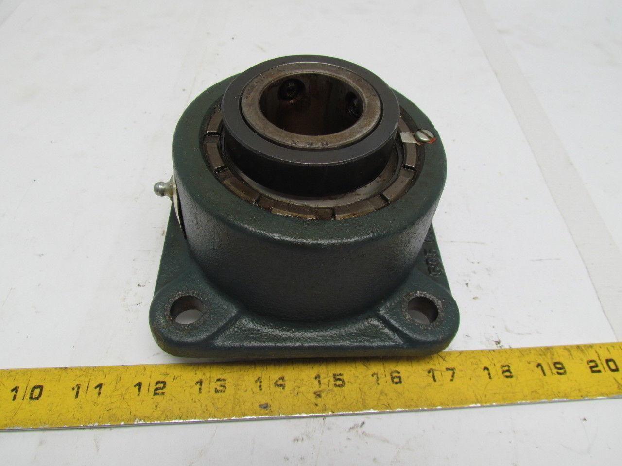 Rexnord ZF5108S 1-1/2" Bore 4-Bolt Square Spherical Roller Bearing Unit