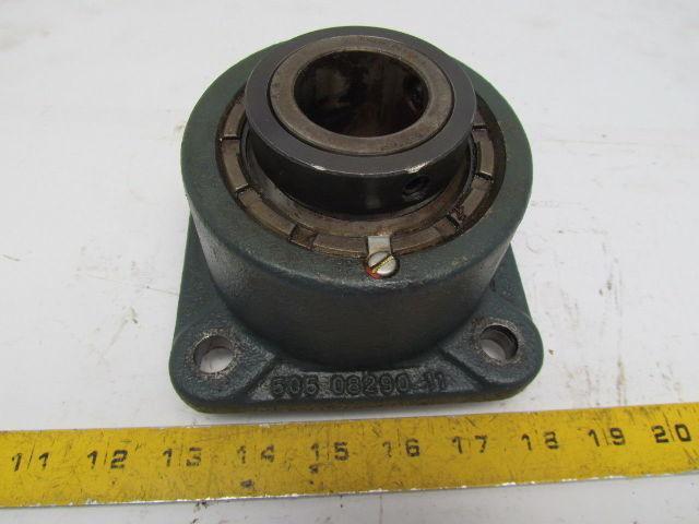 Rexnord ZF5108S 1-1/2" Bore 4-Bolt Square Spherical Roller Bearing Unit