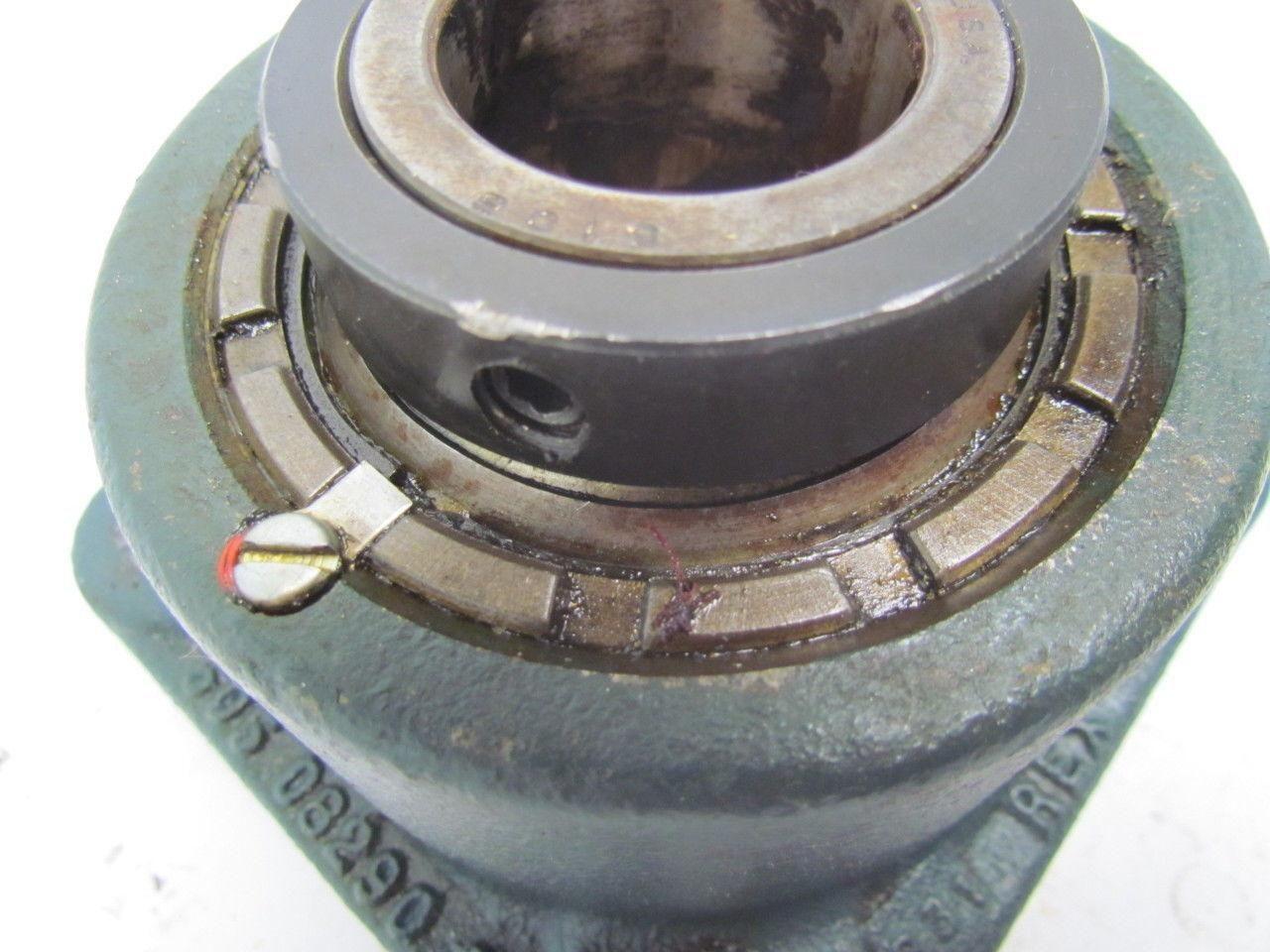 Rexnord ZF5108S 1-1/2" Bore 4-Bolt Square Spherical Roller Bearing Unit