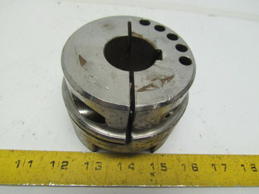 Rotex GS42 Backlash-Free Shaft Coupling 33mm Bore Single Slotted Clamping Hub