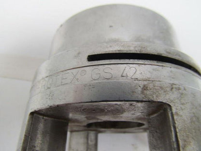Rotex GS42 Backlash-Free Shaft Coupling 33mm Bore Single Slotted Clamping Hub