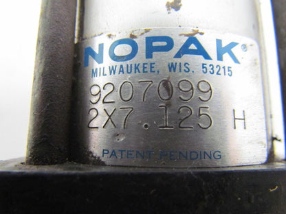 Nopak 9207099 Pneumatic Air Cylinder 2" Bore 7.125 Stroke