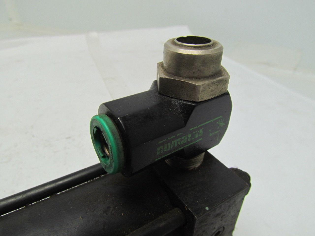 Parker 01.50-CJ2AU14AC-5.000 Pneumatic Air Cylinder 1-1/2" Bore 5" Stroke