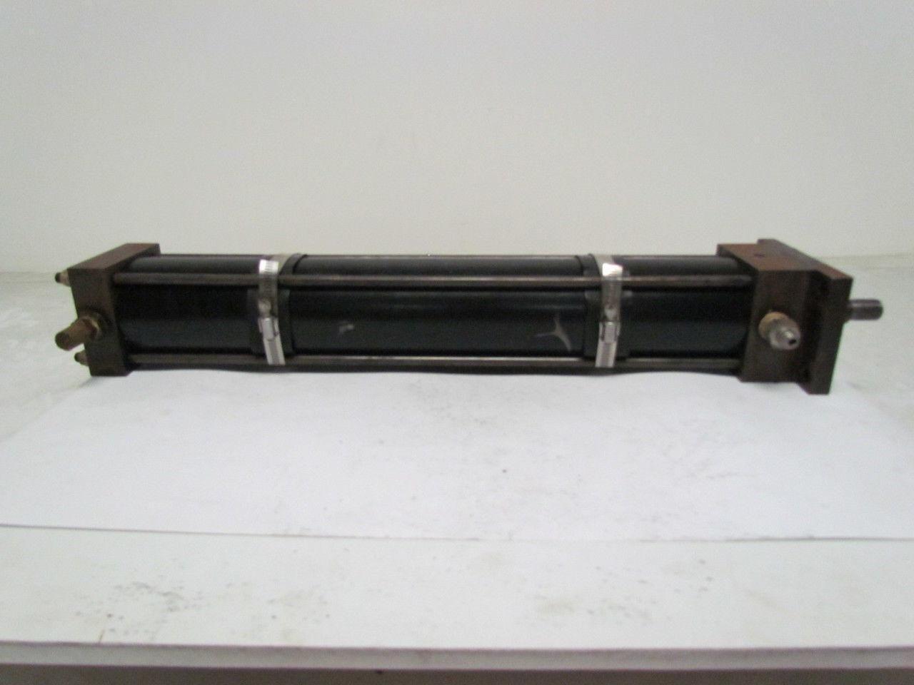 Schrader Bellows FCD912221 19.00 Pneumatic Cylinder 3.25"Bore 19"Stroke 1"Shaft