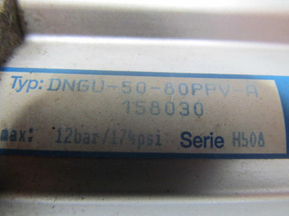 Festo DNGU-50-80-PPV-A Pneumatic Air Cylinder 50mm Bore 80mm Stroke Mag Piston