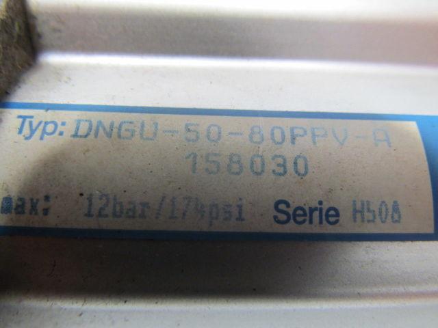 Festo DNGU-50-80-PPV-A Pneumatic Air Cylinder 50mm Bore 80mm Stroke Mag Piston