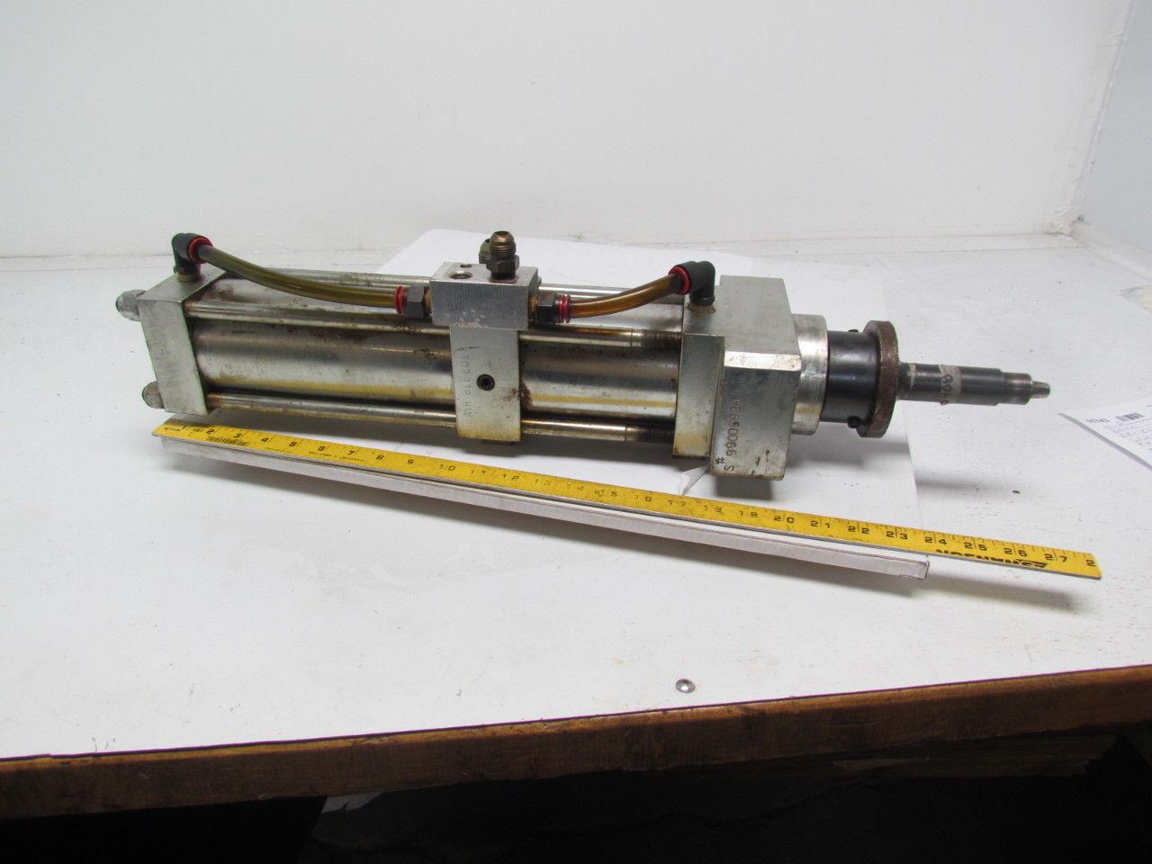 PR-813-224-CFF-23-TR-12Z3 Pneumatic Air Cylinder Piercing 3-1/4"Bore 3"Stroke