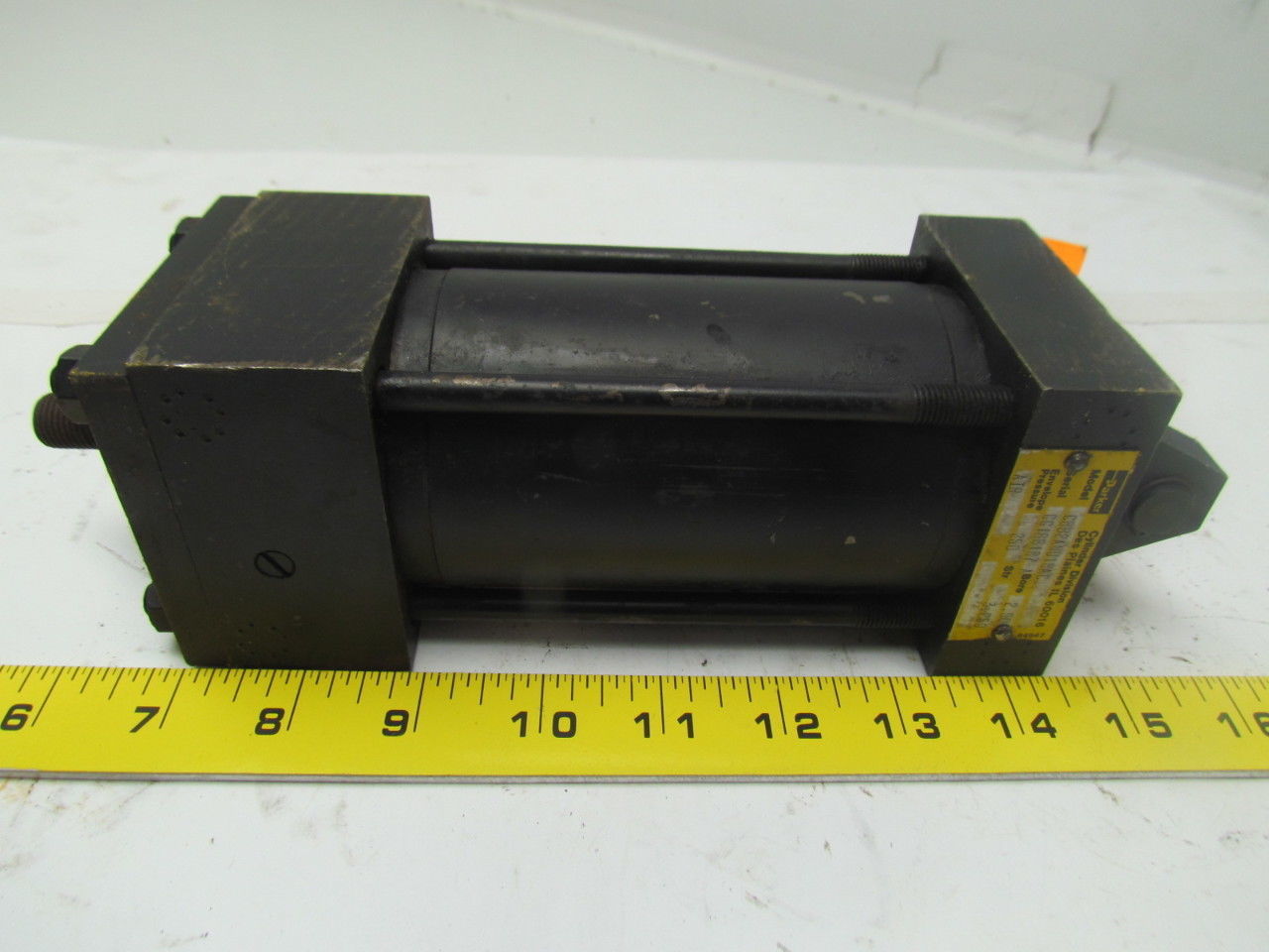 Parker CBB2ANU18AC Pneumatic Air Cylinder 2.50 Bore 3.250 Stroke Heavy Duty