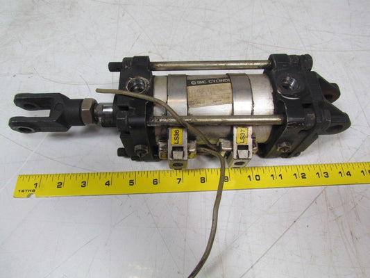 SMC CDA1 63-73 Pneumatic Air Cylinder w/ Switches 63mm Bore x 75mm Stroke