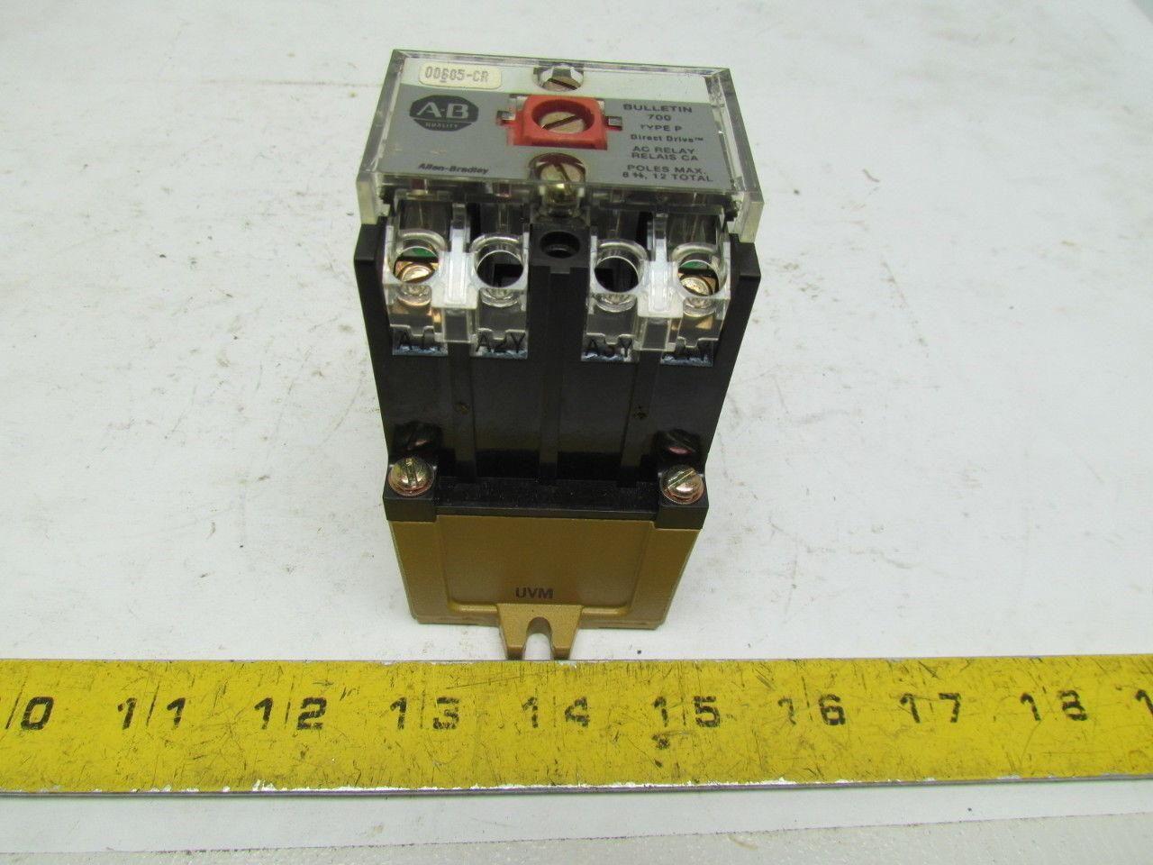 Allen-Bradley 700-P 700-P200A1 Series D AC Relay