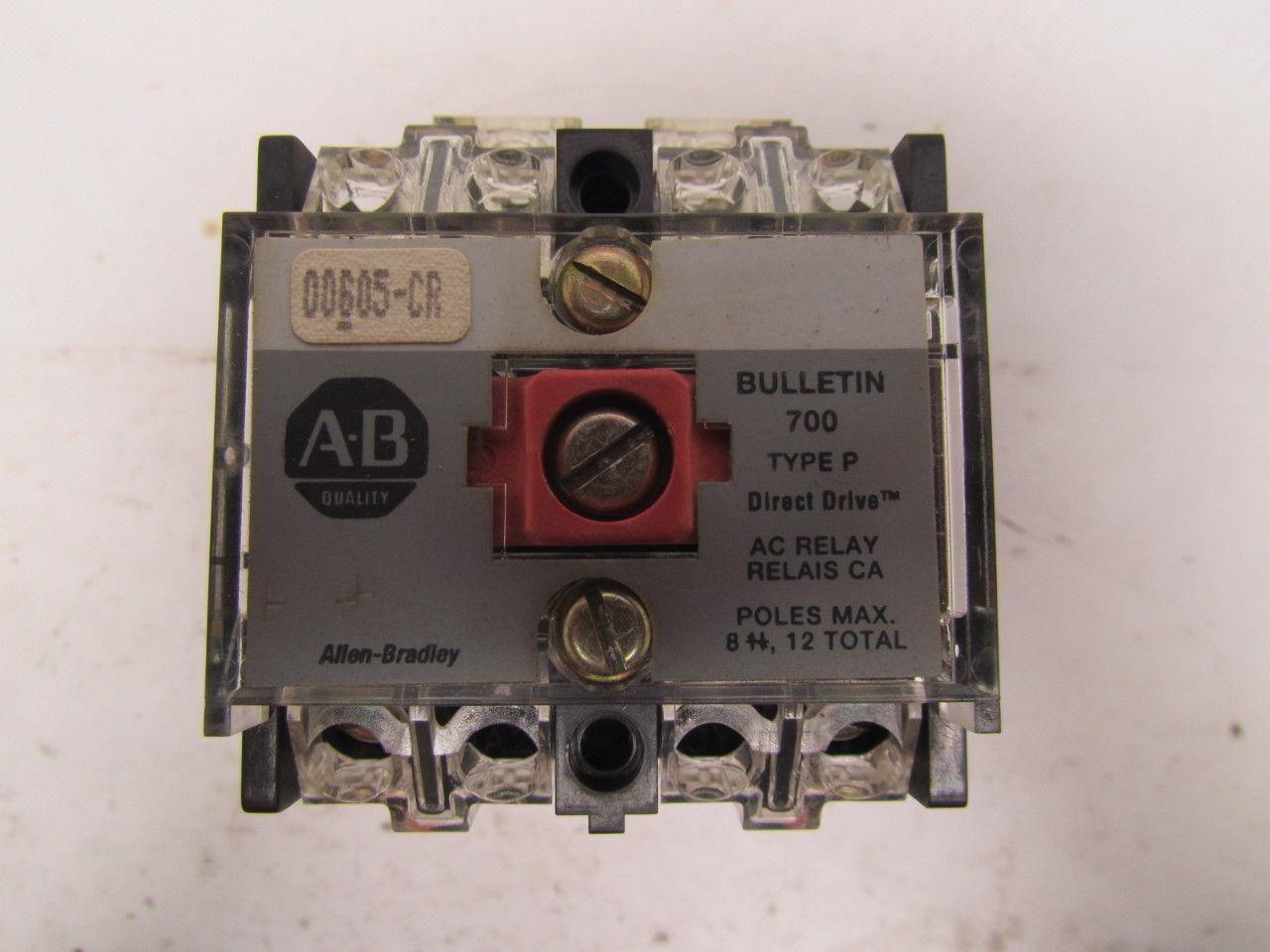 Allen-Bradley 700-P 700-P200A1 Series D AC Relay