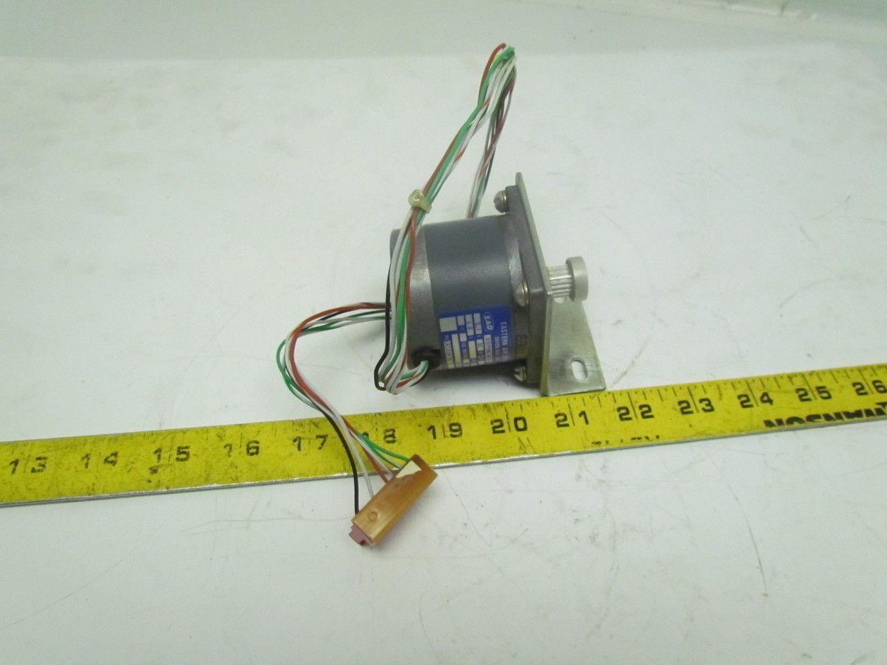 Eastern Air Devices LA23ECK-75 Stepping Motor 5.1 VDC 4 HZ 1.0 AMP 6 Wire
