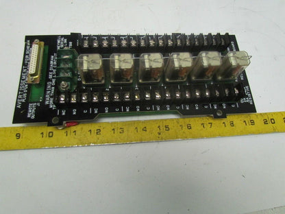 Honeywell 30754572-001 Relay Terminal Board 2A 120V .5Amp 240V For DPR 1500