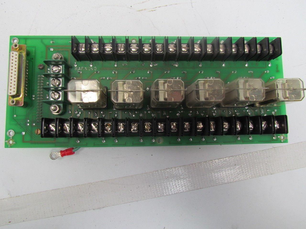 Honeywell 30754572-001 Relay Terminal Board 2A 120V .5Amp 240V For DPR 1500