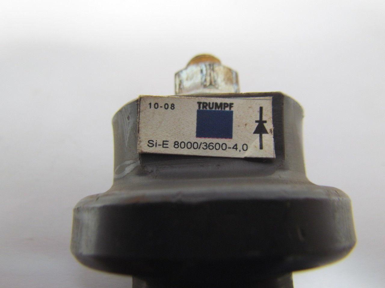 Trumpf SI-E 8000/3600-4,0 Spiral Standoff Insulator 11-1/2x2-5/16-20 Male Thread